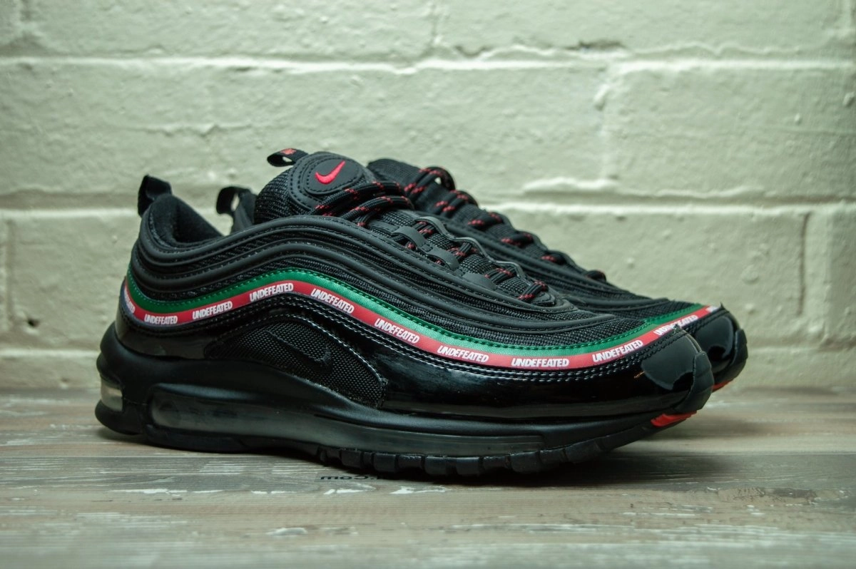 Nike Air Max 97 Undefeated AJ4585 100 Nike Flat Footed Running Shoes