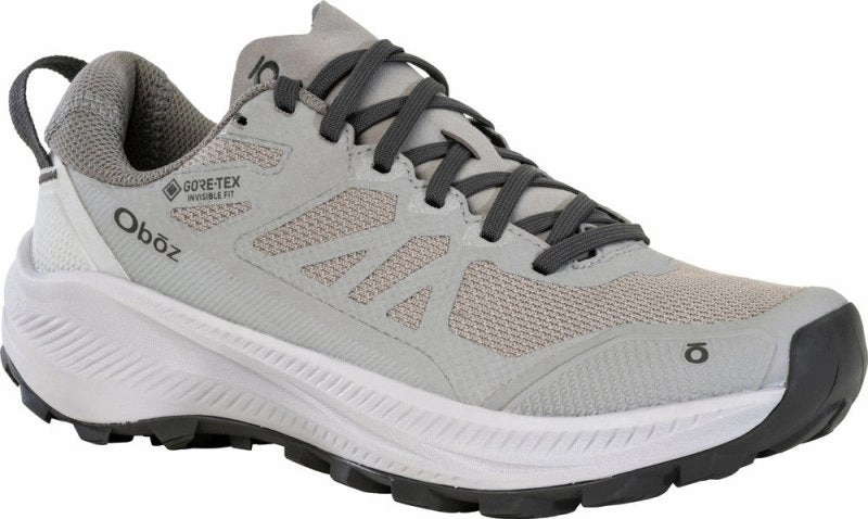 Best Hiking Shoes Wide Feet Oboz Women's Katabatic LT Low GTX Waterproof - Drizzle