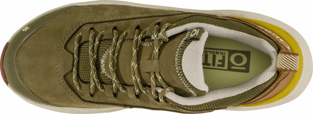 Cliffs Hiking Shoes OBOZ WOMENS COTTONWOOD LOW - CONIFER