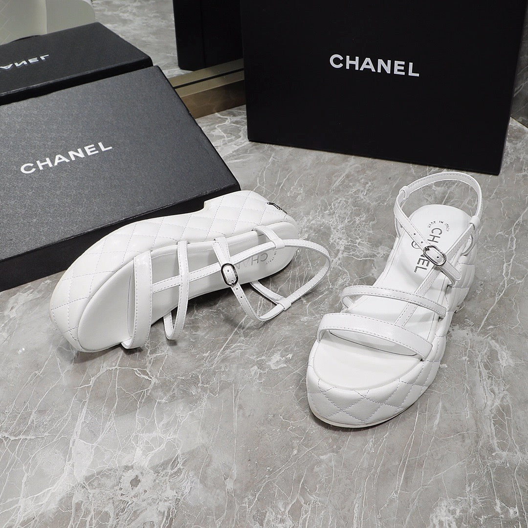 Leather Gazele Heeled Sandals SE1023 CC Sandals / Size5-10