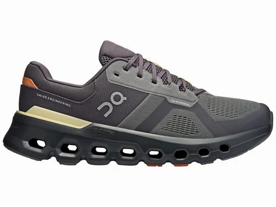 ON Cloudrunner 2 (Rock/Tangerine) - Men's On Running Cloud 6 Shoes
