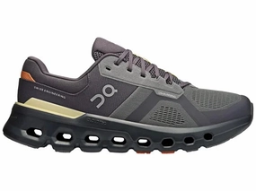 41 Road Running Shoes ON Cloudrunner 2 (Rock/Tangerine) - Men's