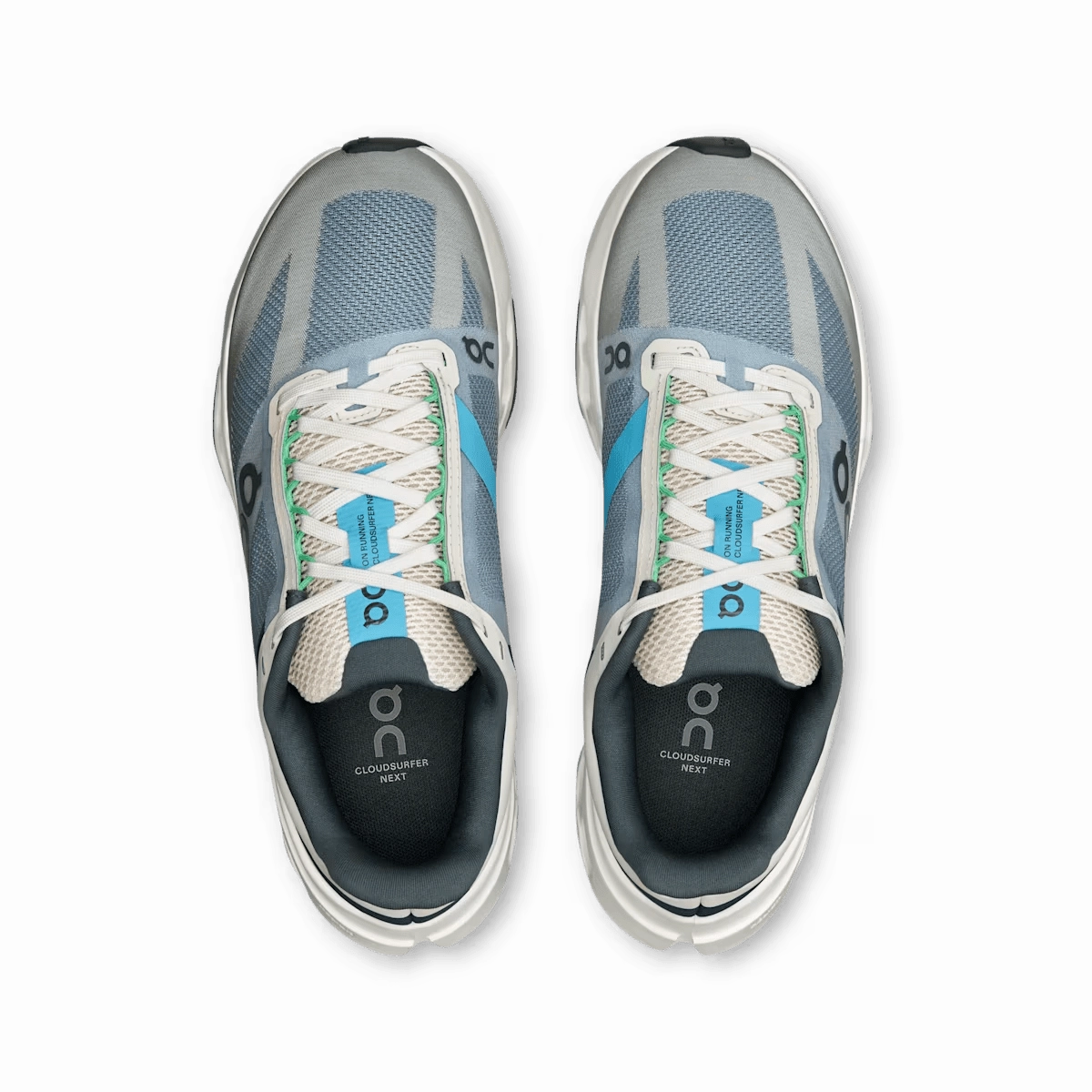 On Cloudsurfer Next 1 W | Niagara/White Revolution 5 Flyease Running Shoe