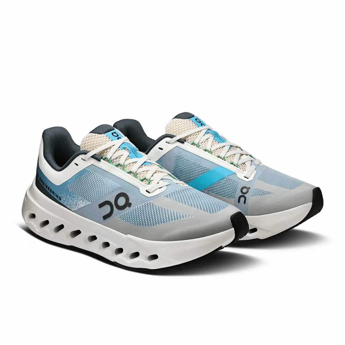 On Cloudsurfer Next 1 W | Niagara/White Getting Fitted For Running Shoes