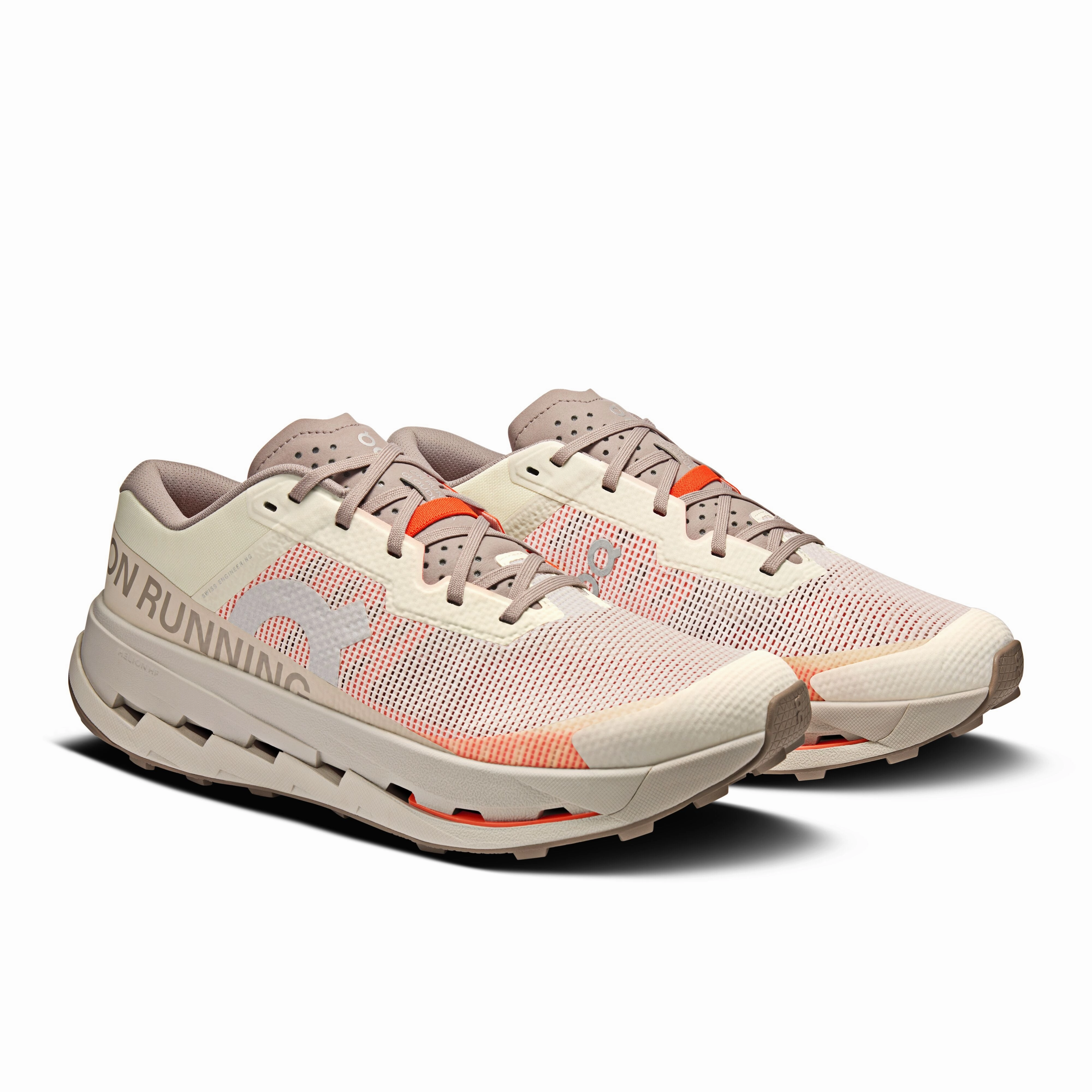 Trail Wizard Running Shoes On Cloudultra 3 | Cinder / Pearl | Mens