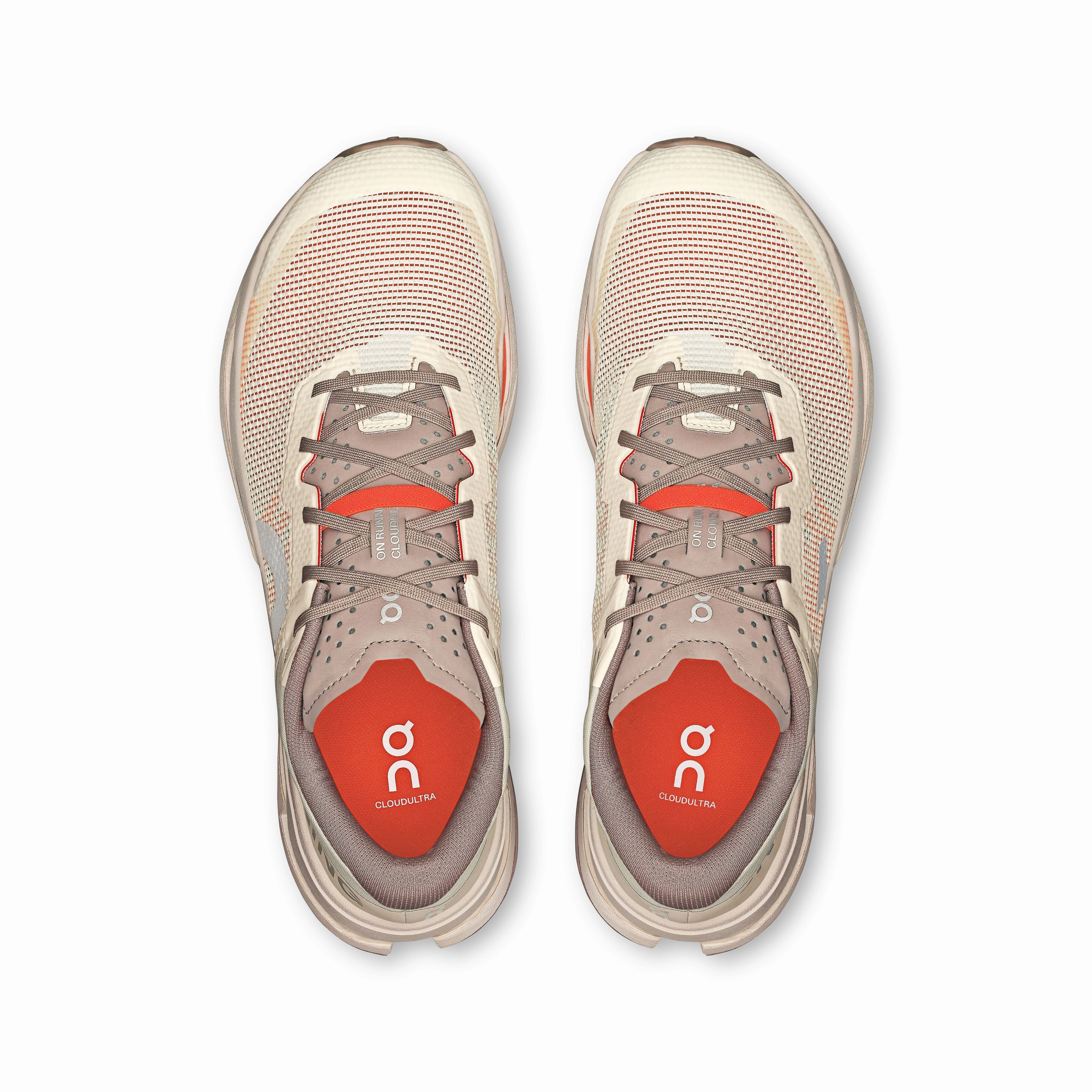 On Cloudultra 3 | Cinder / Pearl | Mens Best Trail Ultra Marathon Shoes