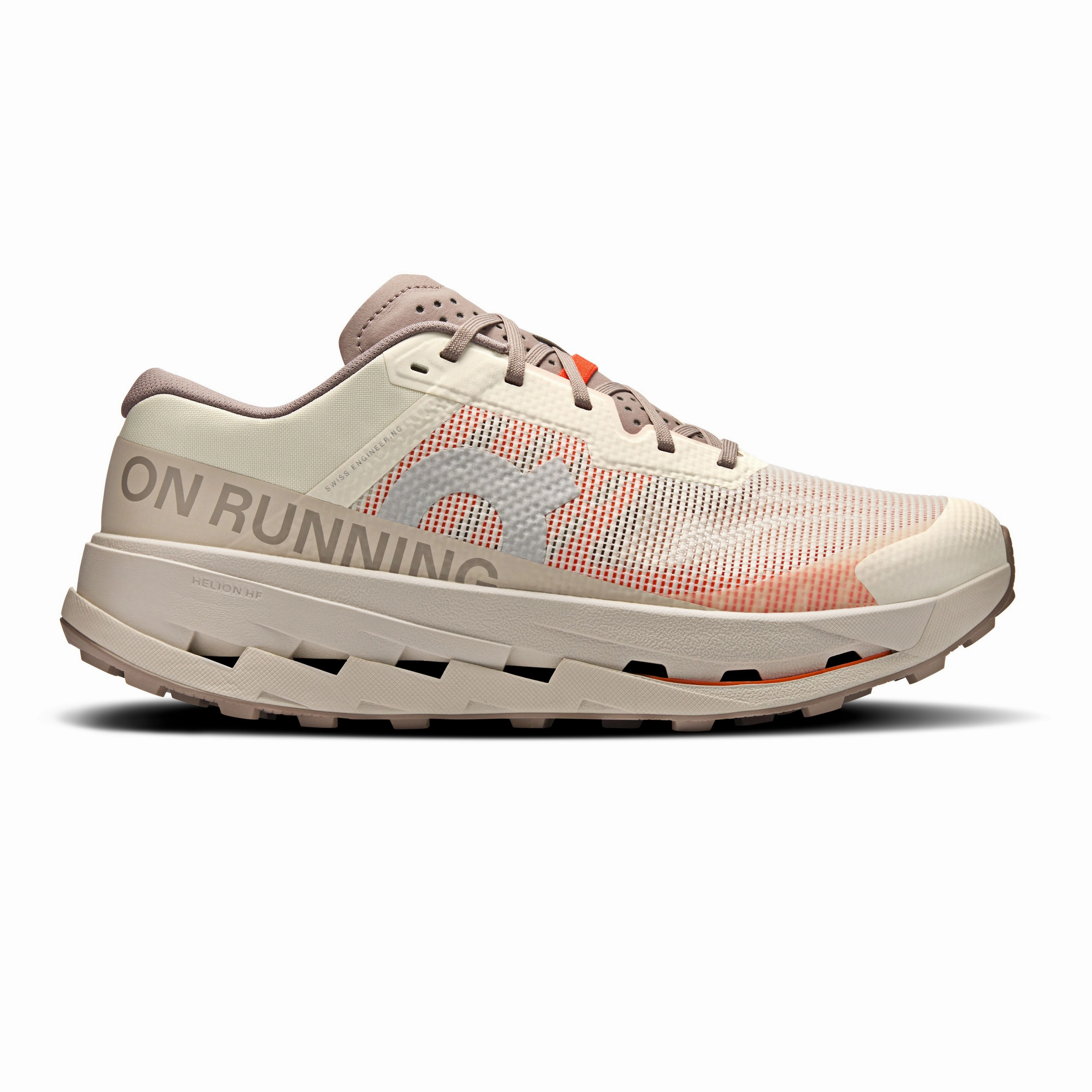 On Cloudultra 3 | Cinder / Pearl | Mens Eco Trail Running Shoes