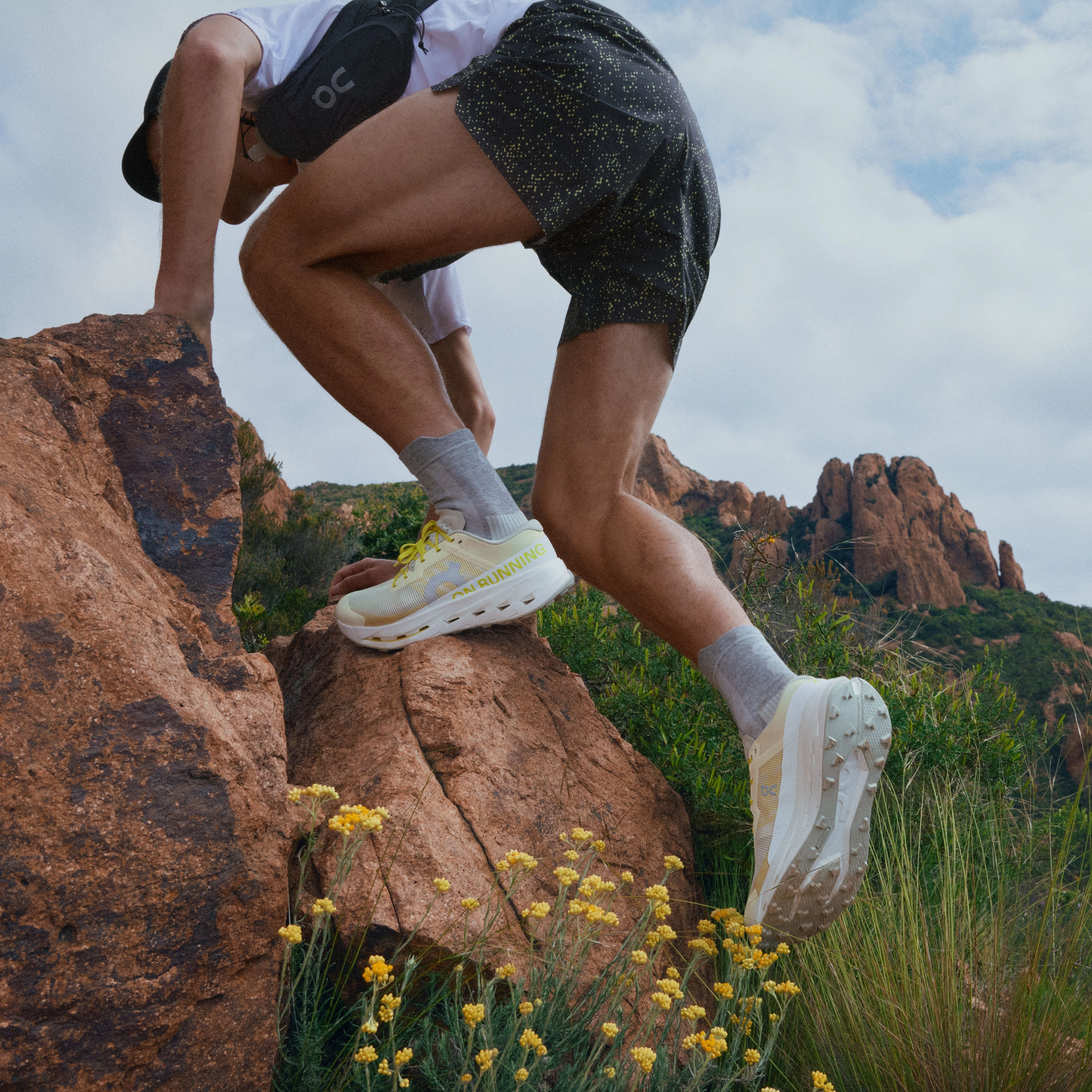 Best Trail Running Shoes For Orthotics On Cloudultra 3 | Pelican / White | Mens