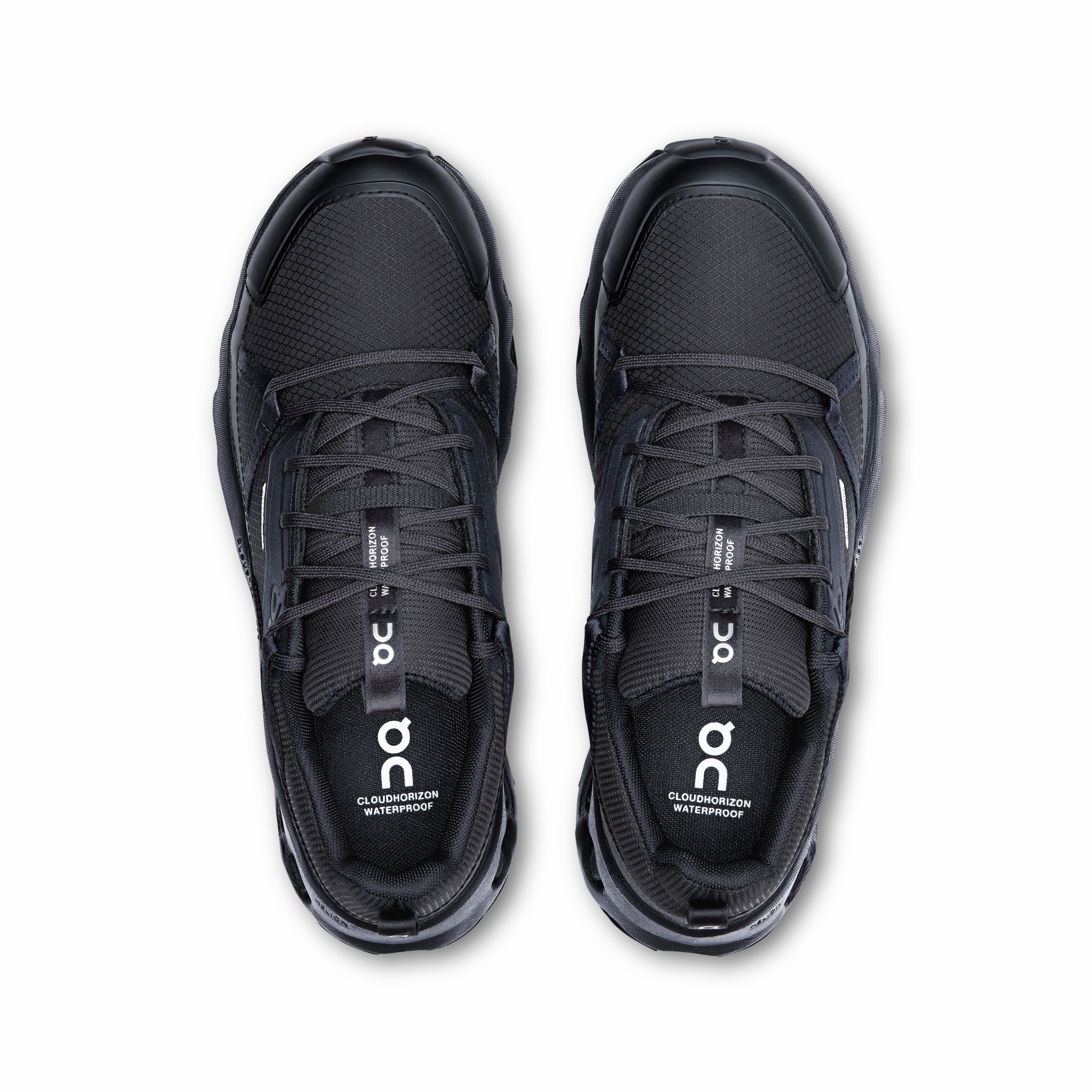 Hiking Shoes For Patagonia On Running Women's Cloudhorizon Waterproof Shoes - Black / Black