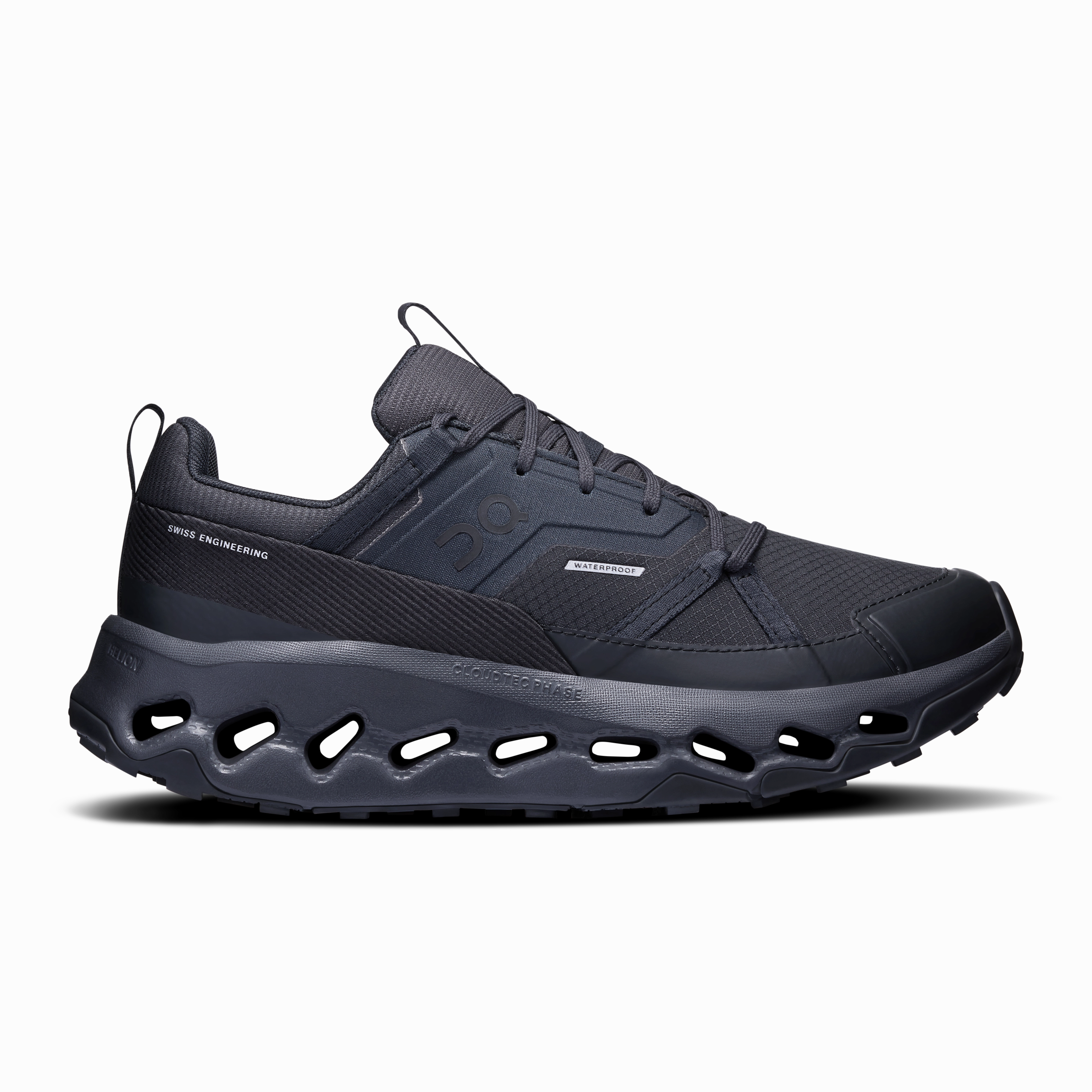 Hiangle Climbing Shoes On Running Women's Cloudhorizon Waterproof Shoes - Black / Black
