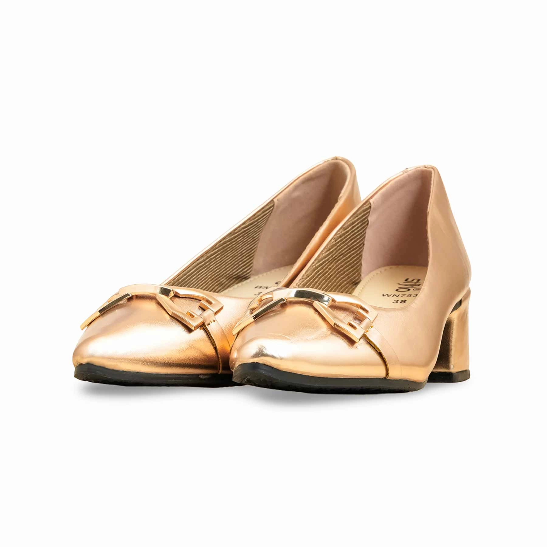 Peach Court Shoes For Women WN7536