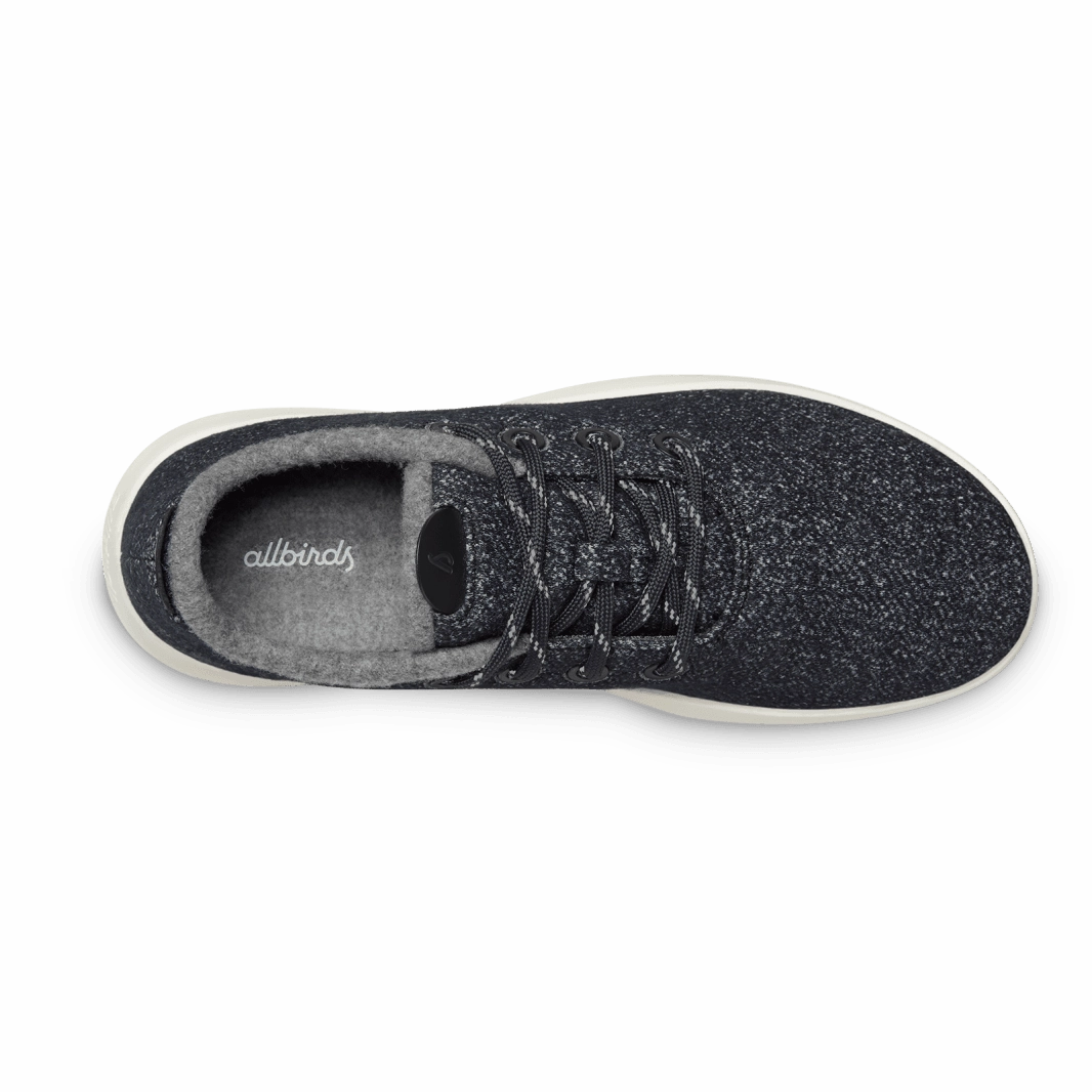 Allbirds Wool Runners Mizzles - LIMITED EDITION: Dark Grey (Natural White Sole) The Best Trail Running Shoes