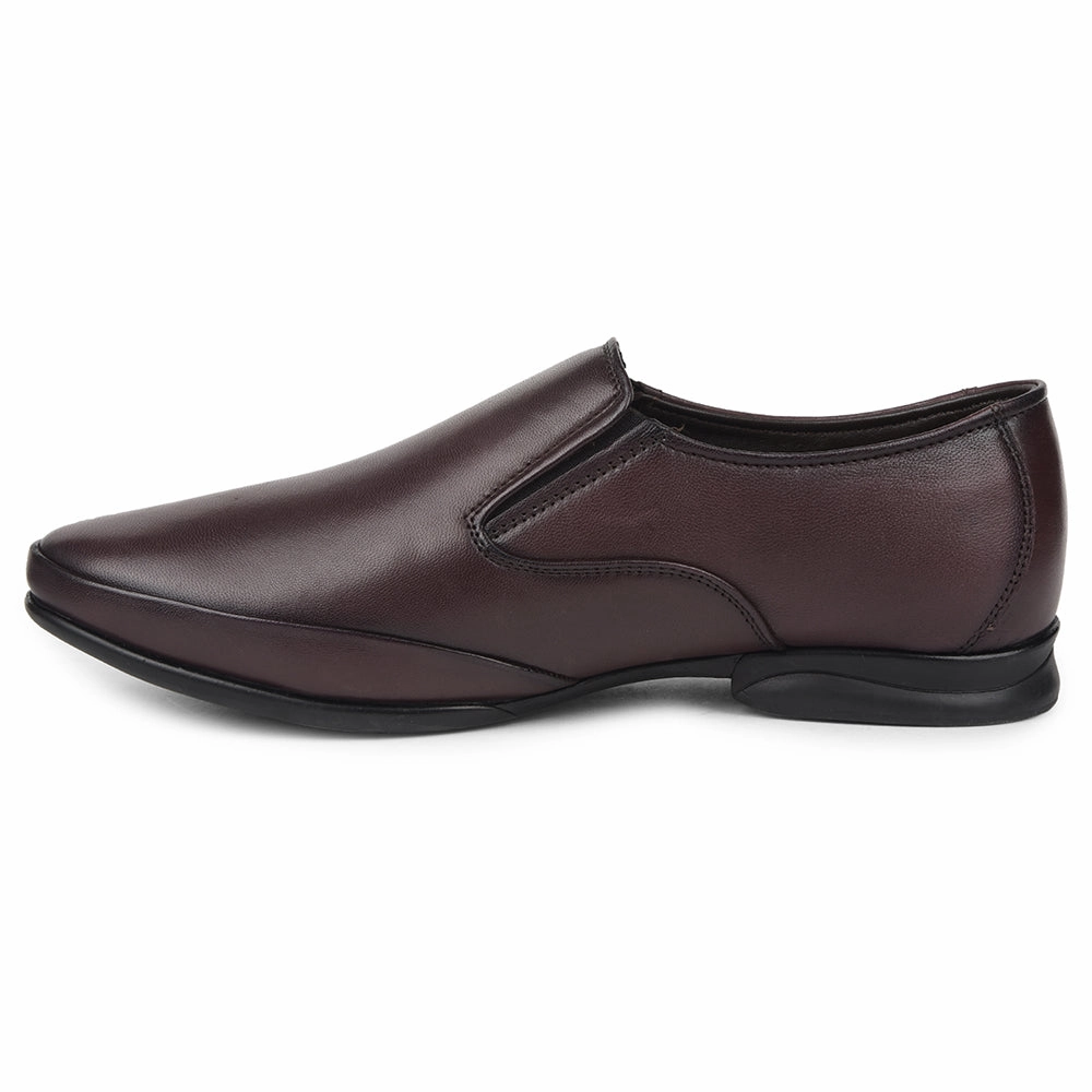 Healers Brown Formal Non Lacing Moccasins For Mens J757-03 By Liberty Expensive