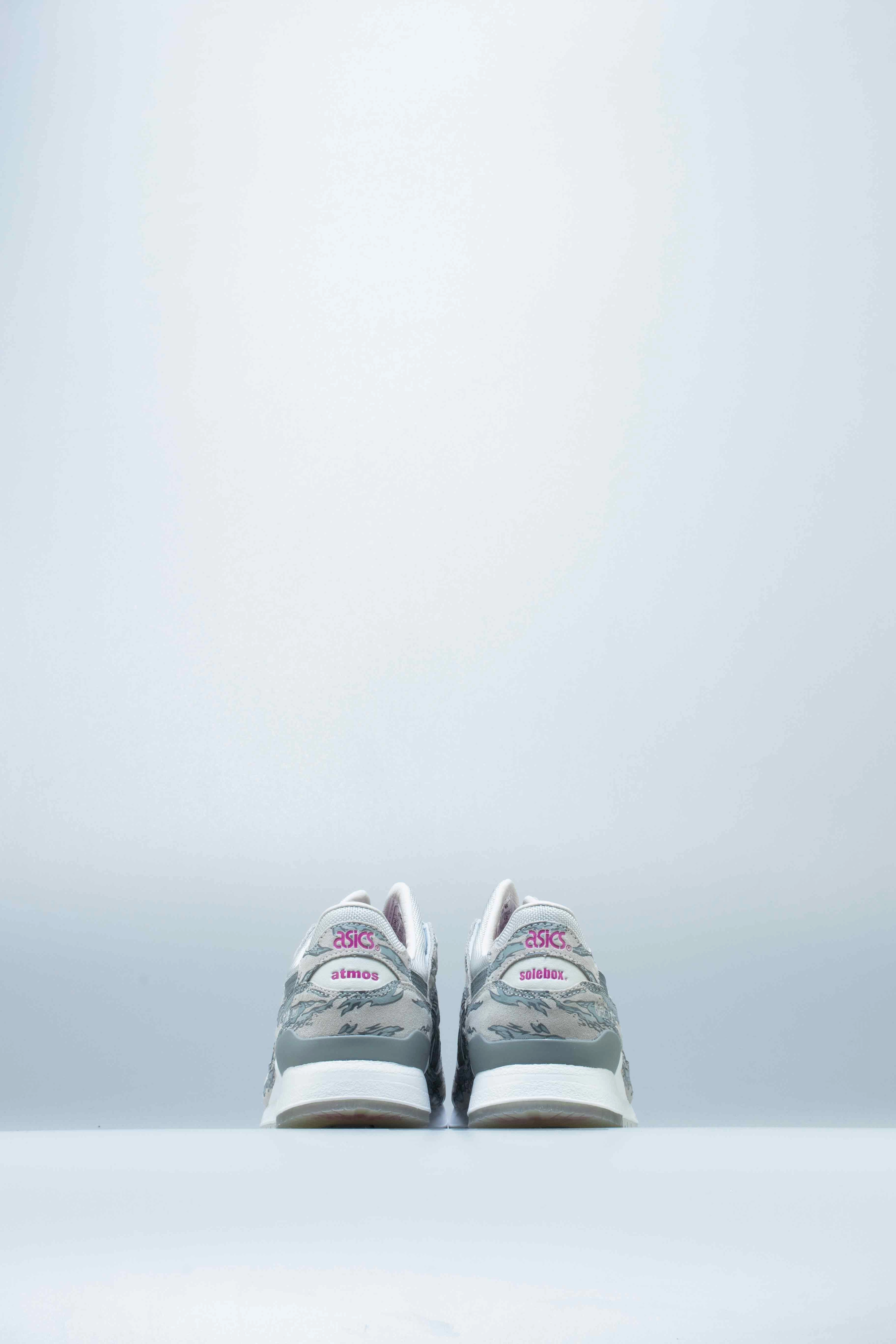 Atmos X Solebox Gel Lyte III Mens Shoe - Glacier Grey/Stone Lightest Asics Tennis Shoe