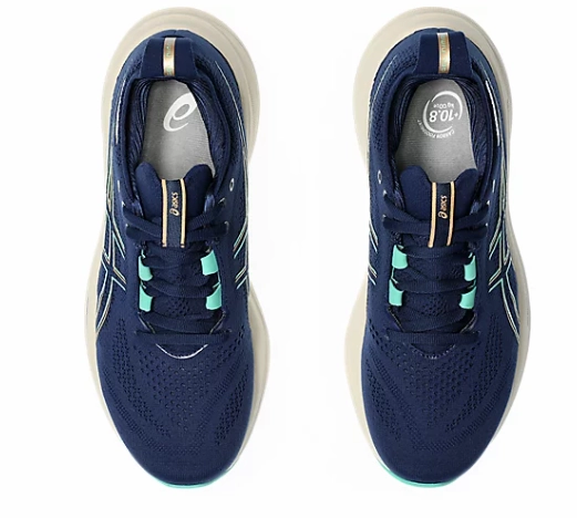 ASICS Gel Nimbus 26 (Blue Expanse/Aurora Green) - Women's Running Shoe Retailers
