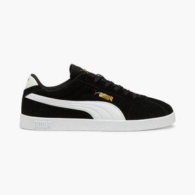 Puma Men's Club Ii Black/White Sneaker Shoes Puma Shoes With Tongue