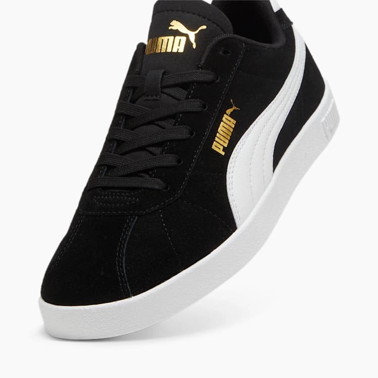 Puma Men's Club Ii Black/White Sneaker Shoes Clyde Puma Shoes