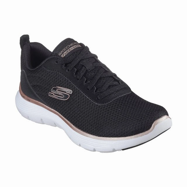 Shoes For Marathon Running FLEX APPEAL 5.0 - UPTAKE - BLACK ROSE