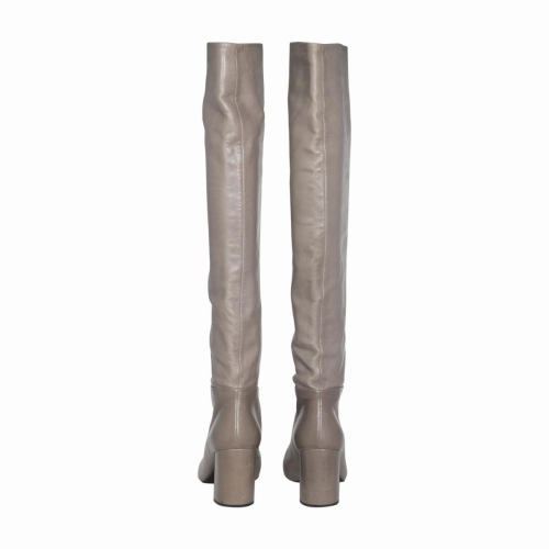 Skylie Knee-high Stiletto Dress Boots Prada Leather Knee High Boots