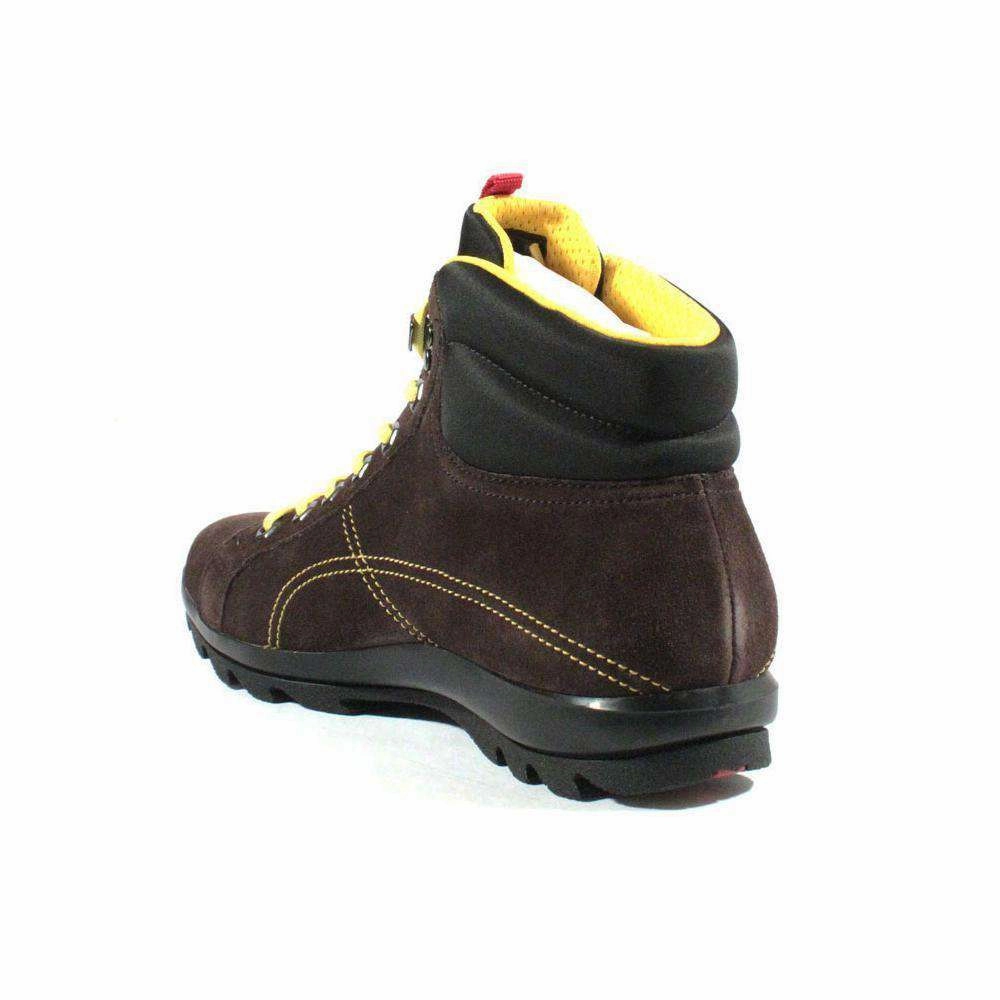 Prada Men's Designer Shoes Sports Hiking Boots 4T1846 Ebano Nero (PRM39) Hiking Shoes For Golf