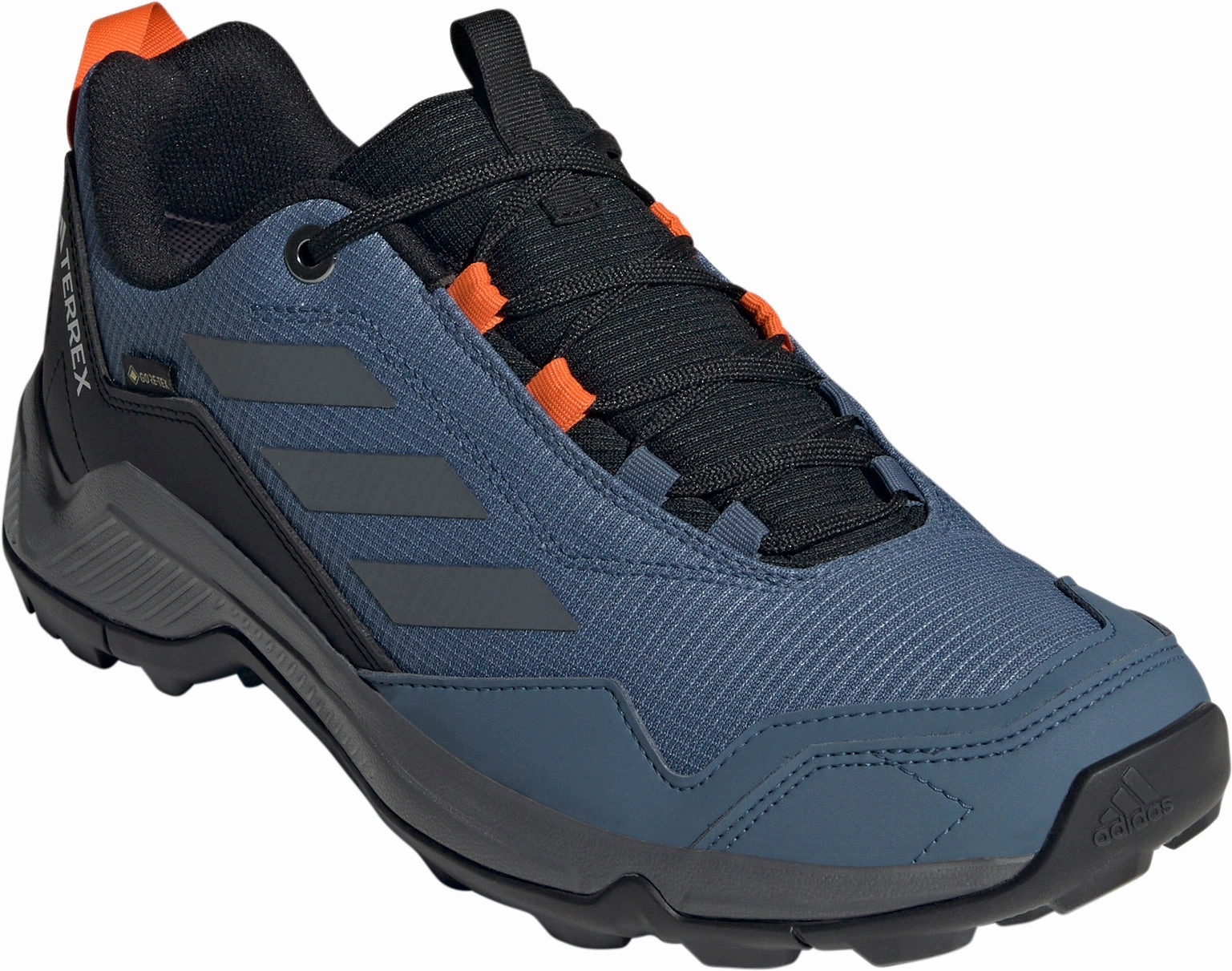 adidas Terrex Eastrail GORE-TEX Mens Walking Shoes - Blue Hiking Shoes Should I Size Up