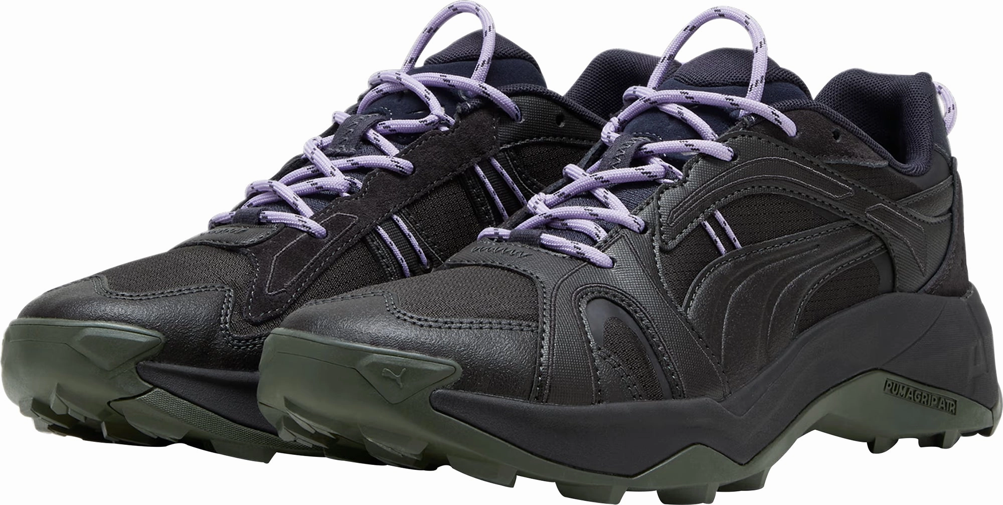 Puma Explore Nitro SPS Mens Walking Shoes - Black Outdoor And Hiking Shoes