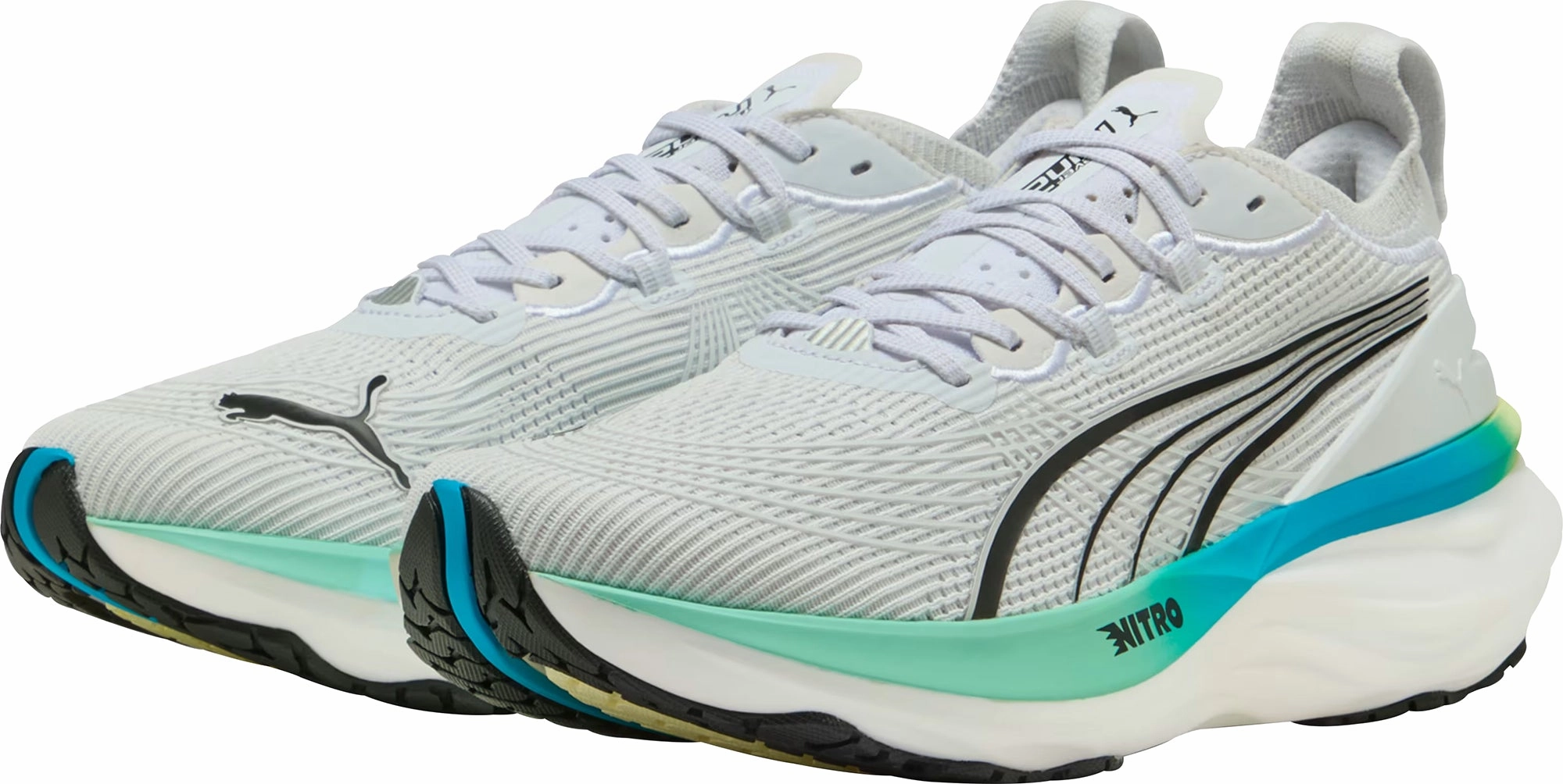 Puma ForeverRun Nitro 2 Mens Running Shoes - White Puma New Era Shoes