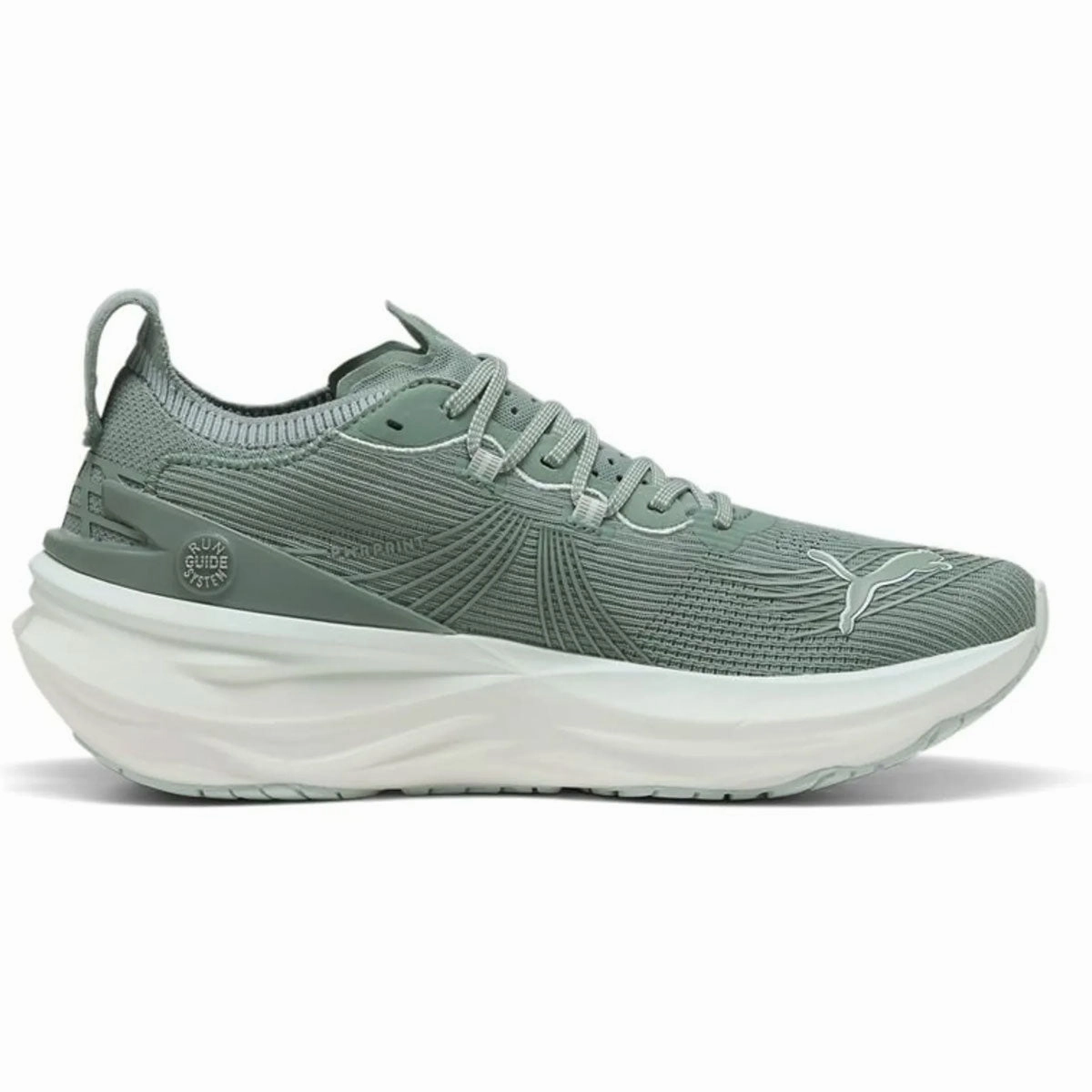 Puma Foreverrun Nitro 2 Running Shoes - Mens - Green Moon/Peaceful Blue Puma Shoes Thailand