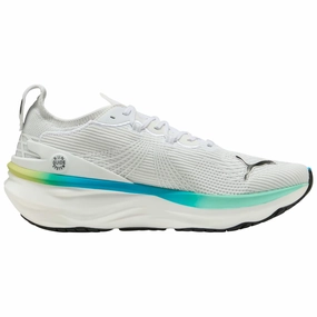 Puma Ferrari High Ankle Shoes Puma Foreverrun Nitro 2 Running Shoes - Mens - White/Speed Blue