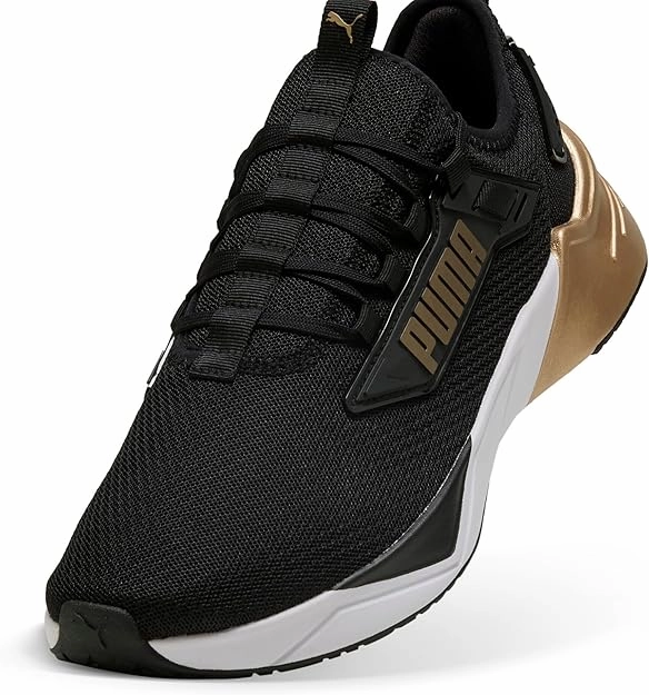 Puma Basketball Shoes Release Puma Men's Retaliate Black/Gold Running Shoes