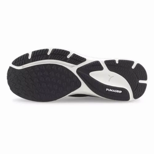 Puma Men's Velocity Nitro 2 Wide - Puma Black/Metallic Silver (377477) Puma Shoes Size In Cm