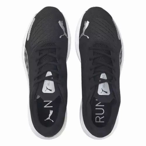 Puma Men's Velocity Nitro 2 Wide - Puma Black/Metallic Silver (377477) Puma Shoes Jcpenney