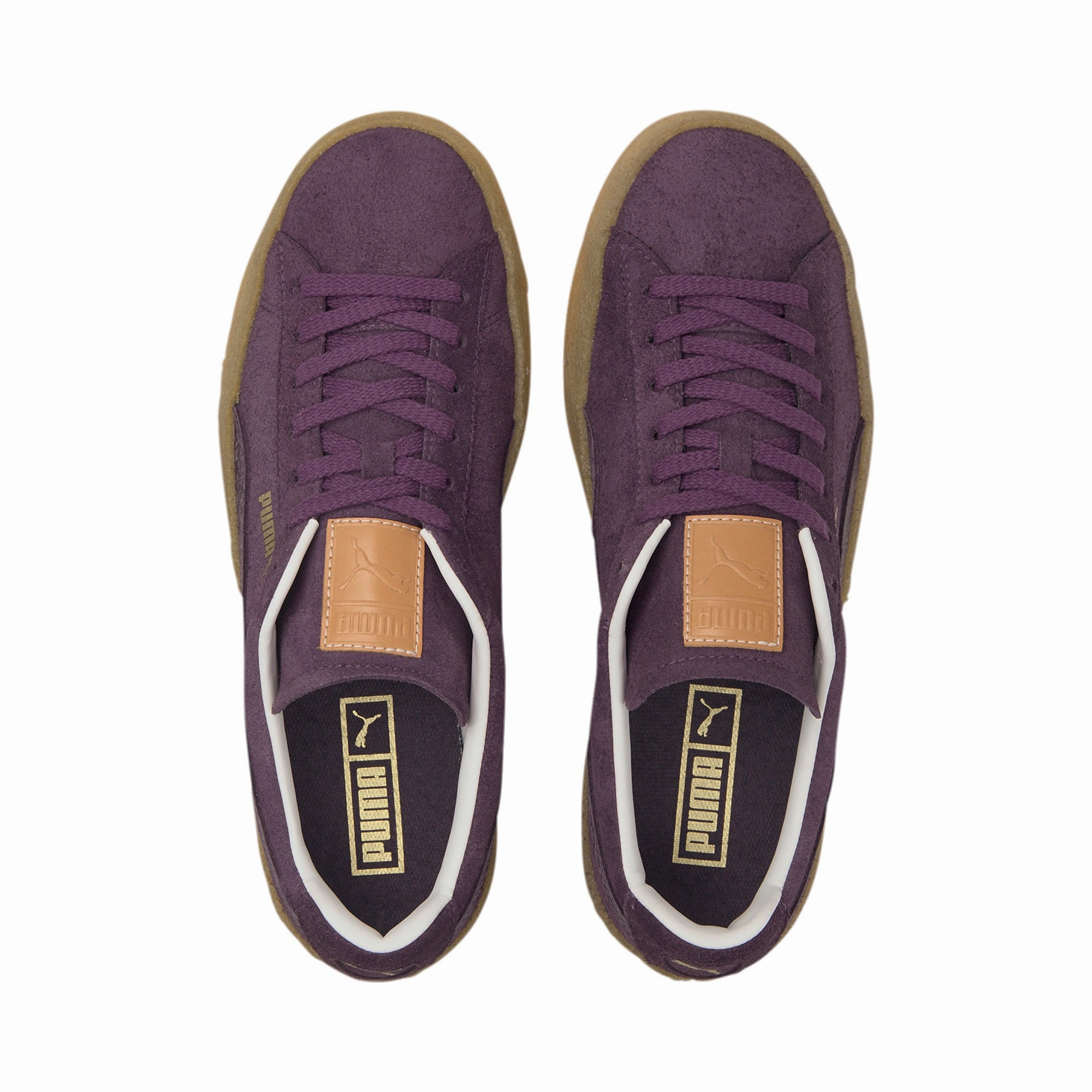 Suede Heart Puma Shoes Puma Suede Crepe SC Sweet Grape