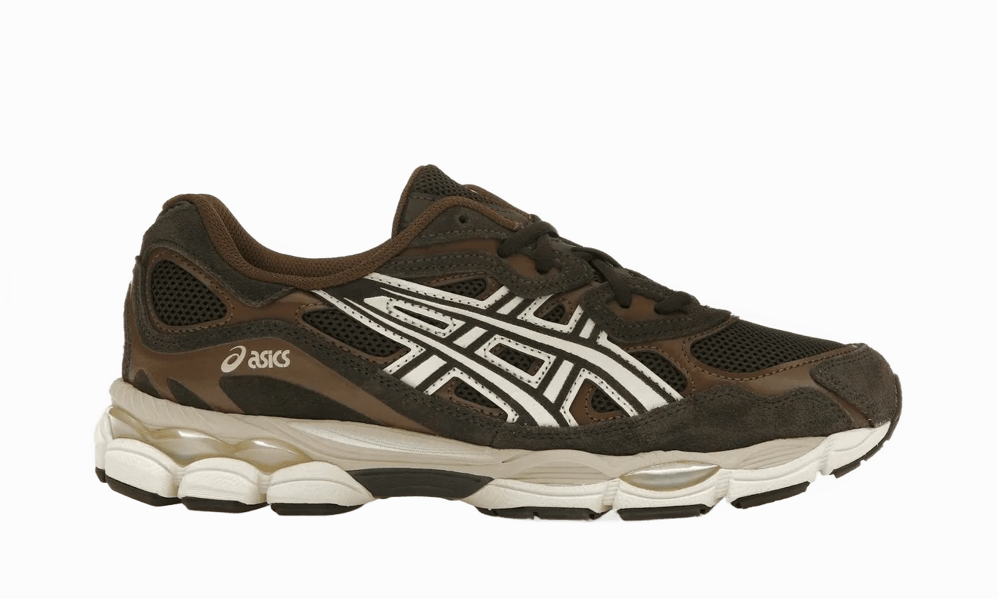 ASICS Gel-NYC Black Coffee Asics Cricket Shoes With Spikes