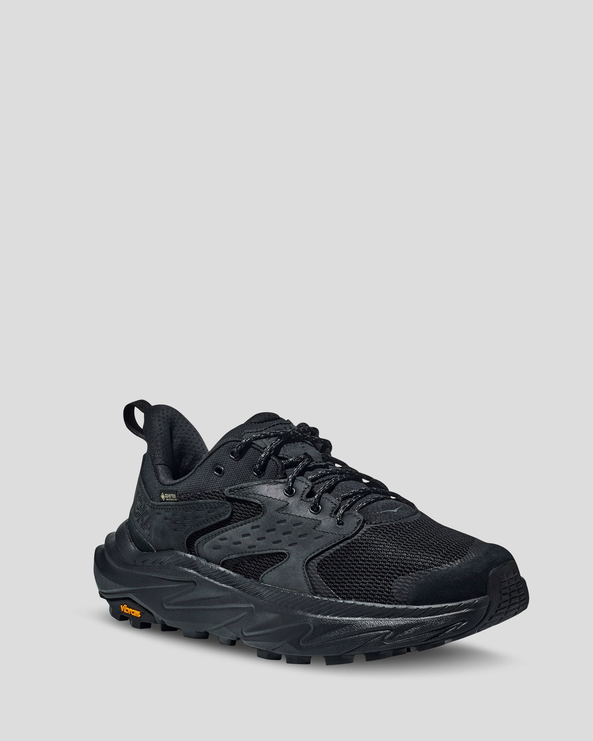 Keen Waterproof Hiking Shoes Men's Hoka Anacapa 2 Low GTX Hiking Shoes - Black