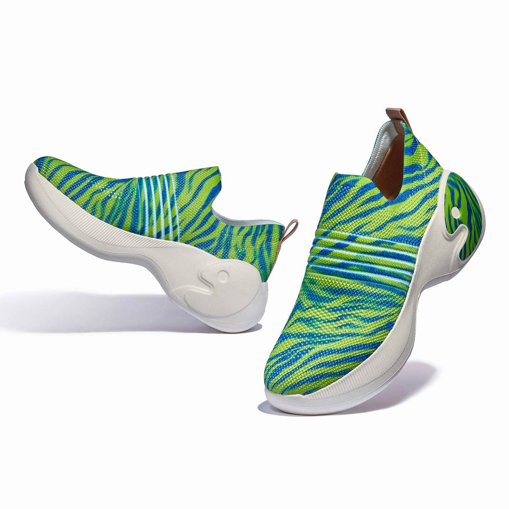 Rainforest Tree Frog Zaragoza II Women Clean White Shoes