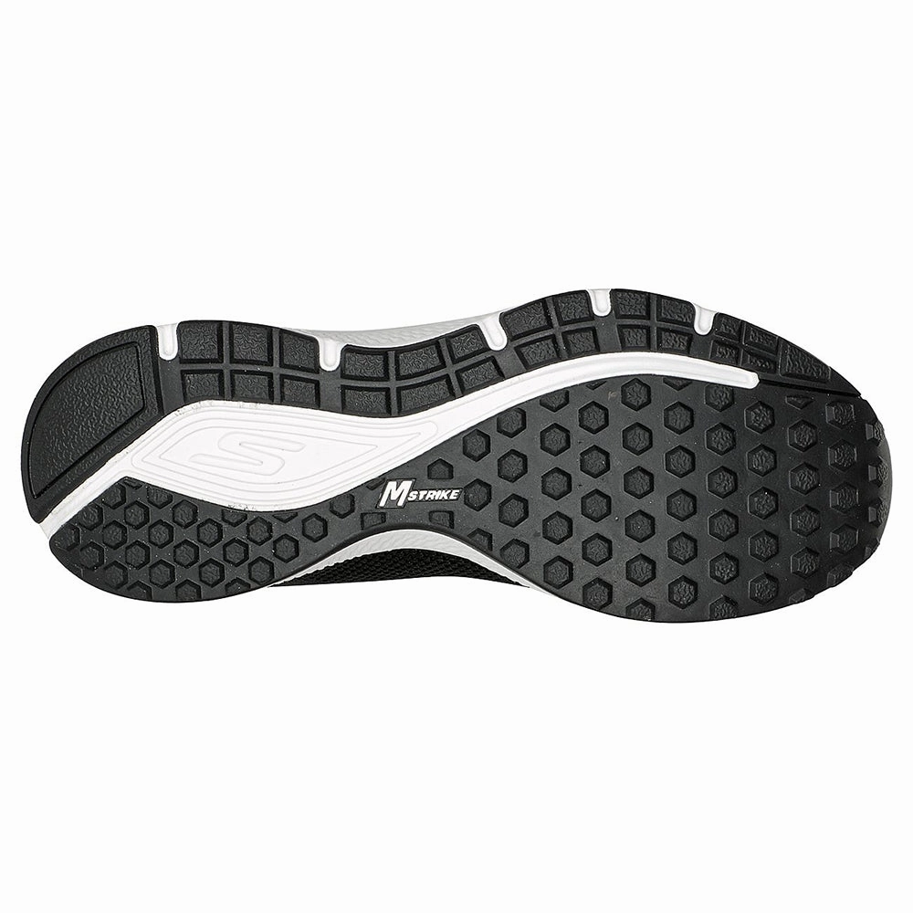 Low Heel To Toe Drop Running Shoes SKECHERS GO RUN CONSISTENT - 128288 - BKMV