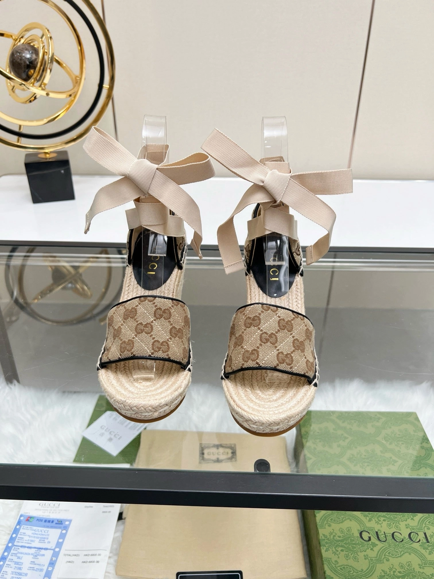 SE1326 GC Wedge High Heel Sandals / Size5-11 Sandals Macy's