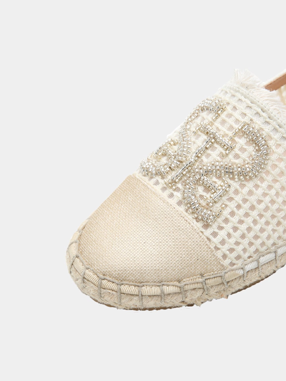 Franco Sarto Espadrille ST Beaded Knit Espadrilles
