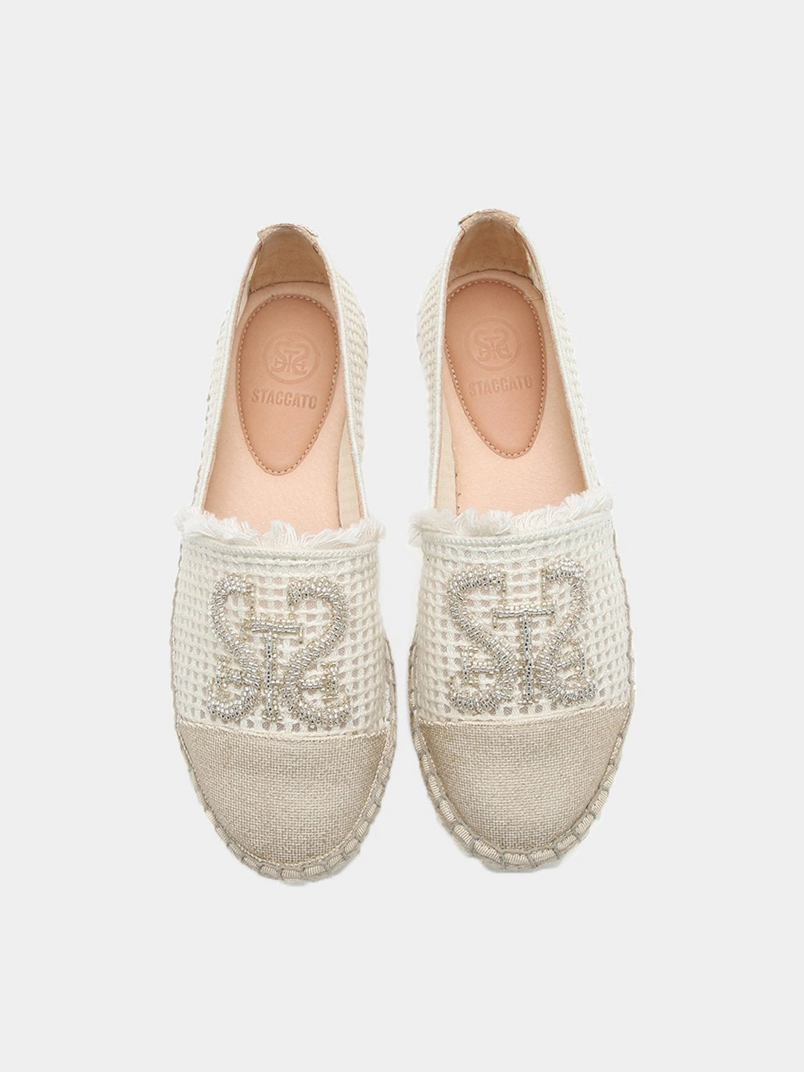 ST Beaded Knit Espadrilles Penneys Espadrilles