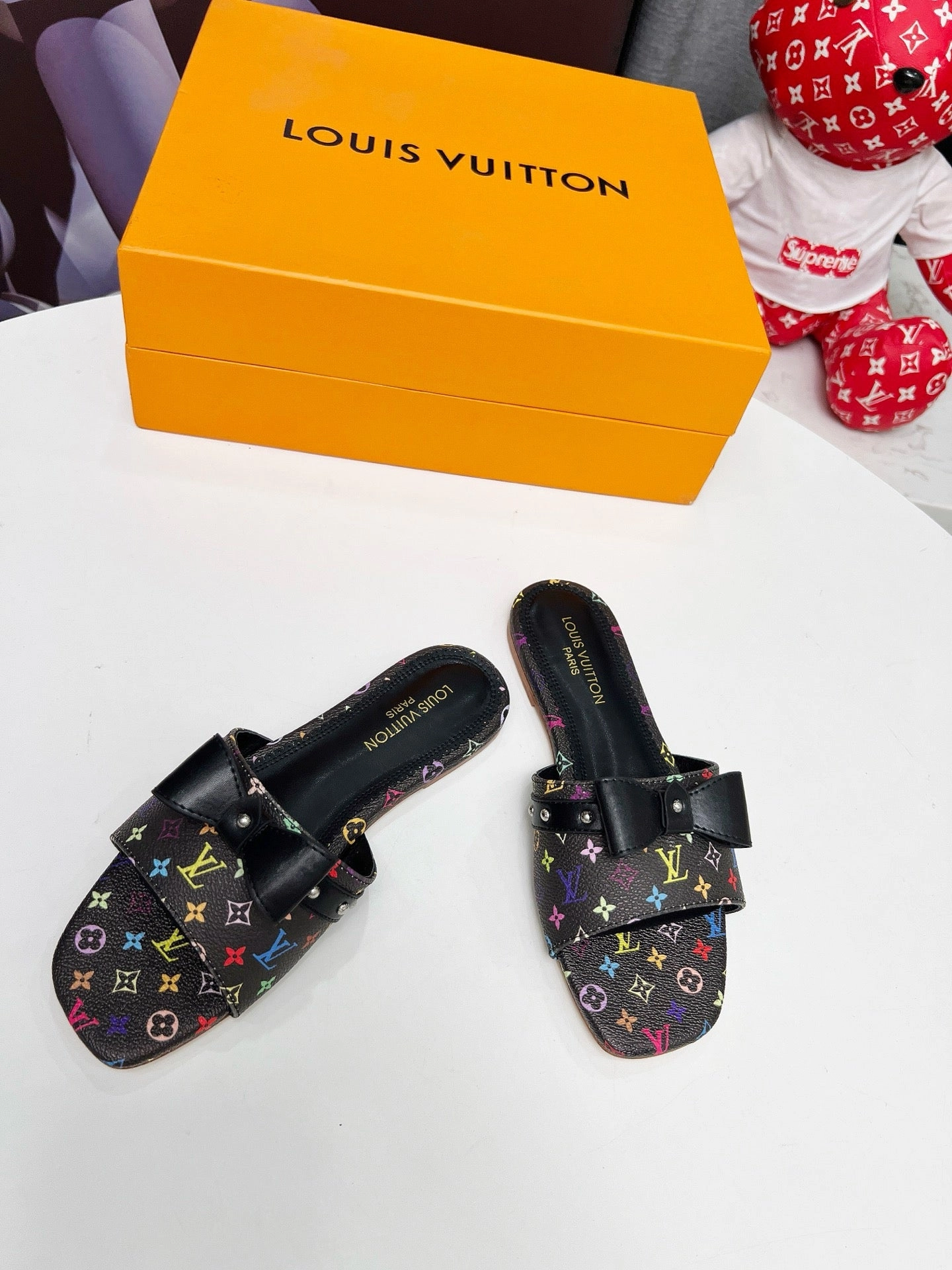 SE1619 LV x TM  Flat Mule / Size5-11 Slippers With Arch Support