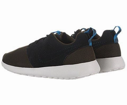 Rosherun Dark Lodenblkdrk Ldnmid Ntrq Running Shoe 9.5 US Michael Jordan Nike Shoes