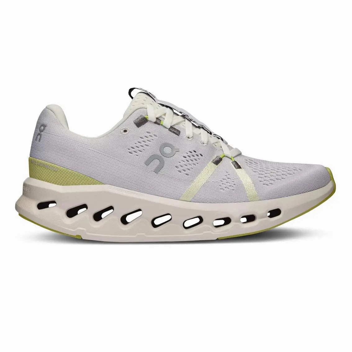 Running Shoes For Trail Running Mens On Running Cloudsurfer 7 - White / Sand