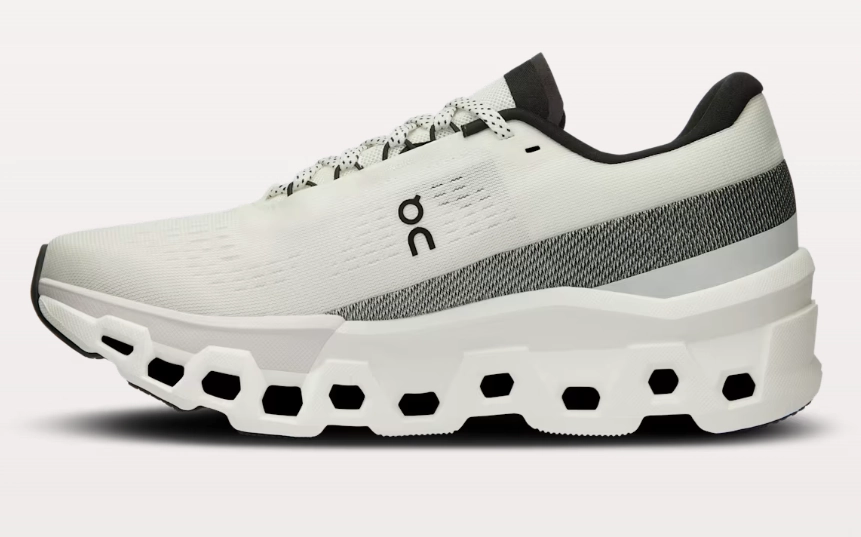 Shoes For Walking And Running ON Cloudmonster 2 (White/Frost) - Women's