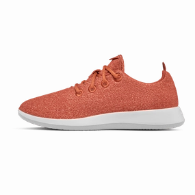 Allbirds Wool Runners - Coral (Cream Sole) Running Shoes 2025