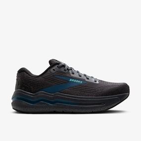 Running Shoes Size 7 Men's Ghost Max 2 Running Shoes In Ebony/cockatoo/blue Sapphire