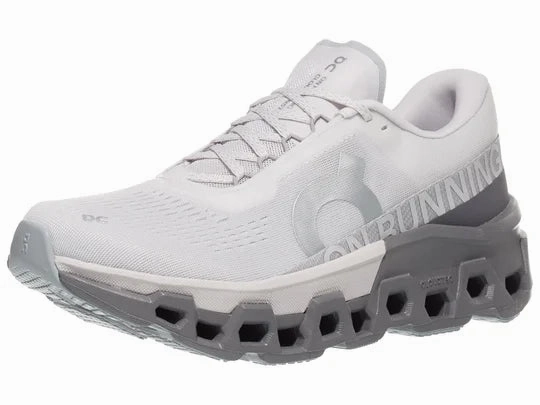 ON Cloudmonster 2 (Frost/Rock) - Women's Gore Tex Shoes Running