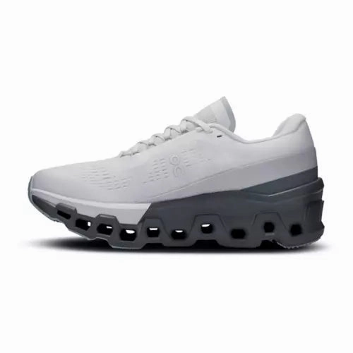 Most Comfy Running Shoes ON Cloudmonster 2 (Frost/Rock) - Women's