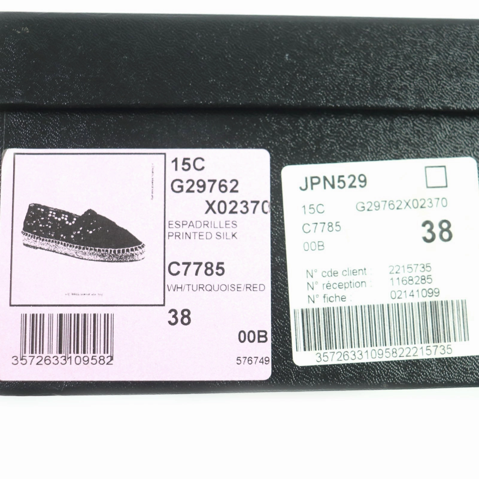 Linen Espadrille Chanel COCO Mark Espadrilles Canvas Slip-on