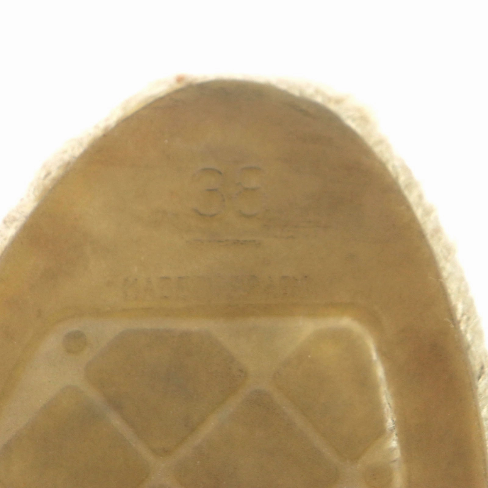 Chanel COCO Mark Espadrilles Canvas Slip-on Espadrille Grande Pointures